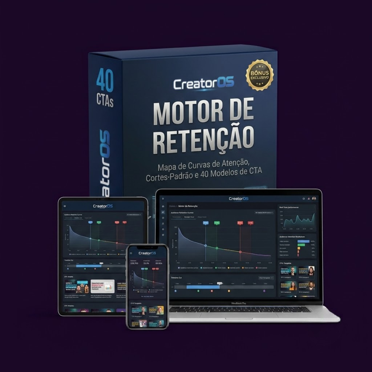 Mockup do Motor de Retenção